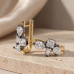 diamond style stud earrings for women